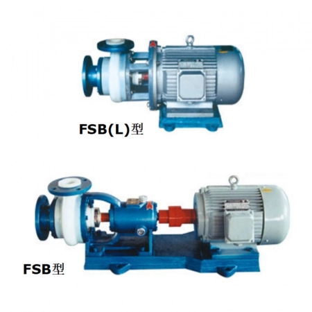 FSB (L) fluoroplastic corrosion pump